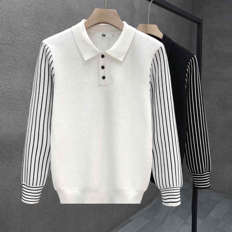 秋冬 コーデ メンズ 服 シンプル ファッション オシャレ 大人 かっこいい 大きいサイズ ストリート 紳士服 軽 セーター プルオーバー 薄手 インナー トップス