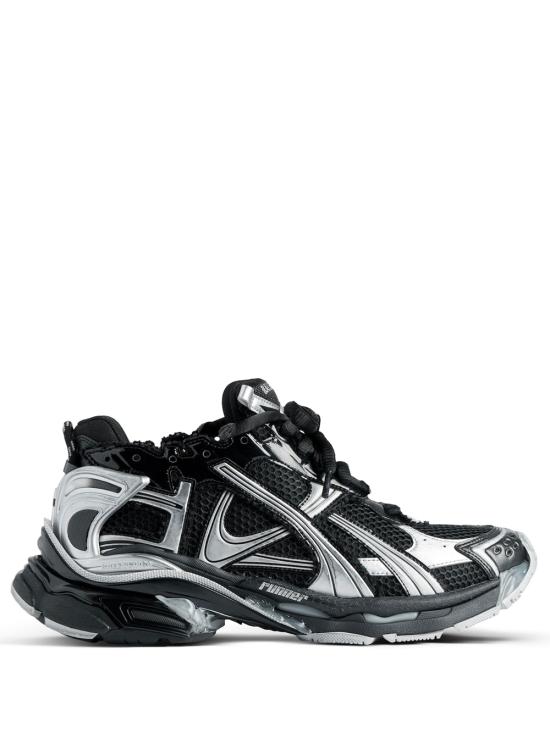 BALENCIAGA Men Sneakers 772774 W3RMU 1100 BLACK SILVER