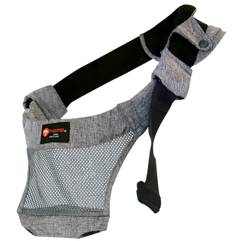 ヒップシート 肩紐のみ シングルショルダー メッシュ 抱っこ 暑さ対策 熱中症対策 通気性 ベビーキャリー Tran（トラン）