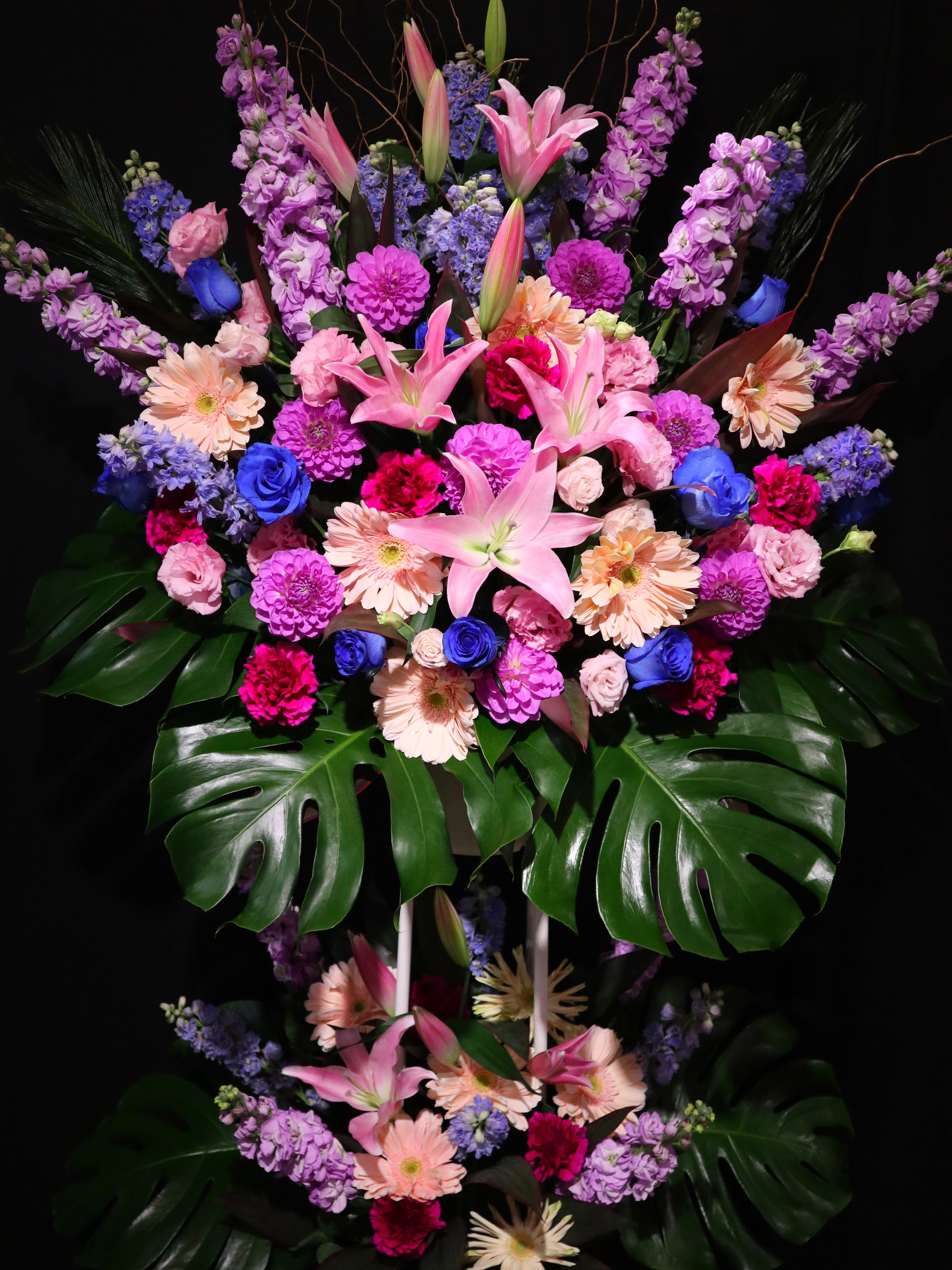 商品ID 3895 スタンド花　優しい系　2段