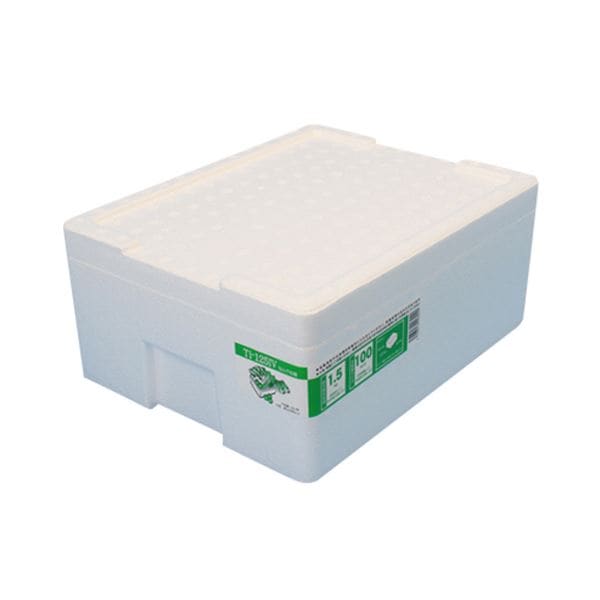 （まとめ）石山 発泡容器 なんでも箱 12.7L ホワイト TI-125IV 1個[x10セット]