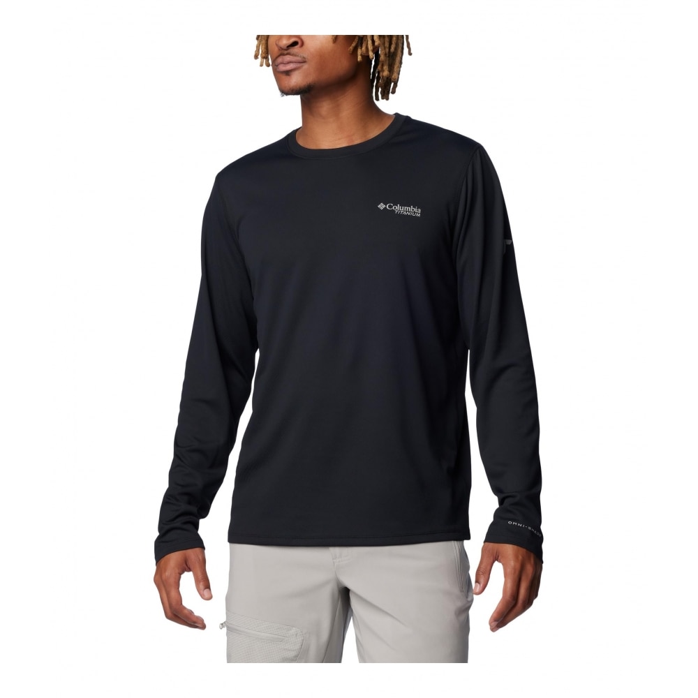 コロンビアサミットバレー ロングスリーブクルーブラック 5,121円
