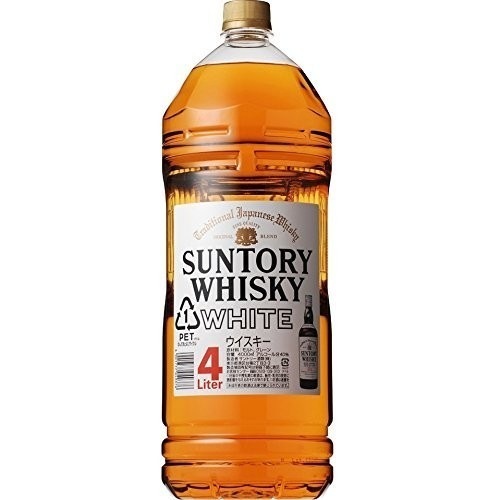 サントリー ホワイト 1本 4000ml（4L） ペット【ご注文は1ケース（4本）まで同梱可能です】