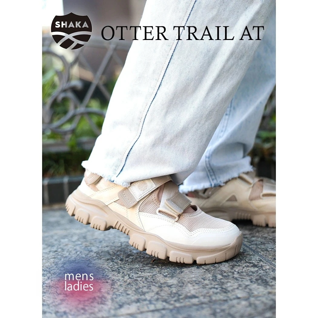 SHAKA シャカ オッター トレイル サンダル スニーカー OTTER TRAIL AT Linen/Taupe ( ベージュ スニサン レディース ウィメンズ 国内正規品 SK-217 )