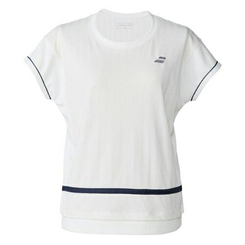 PLAY SHORT SLEEVE SHIRT テニス バドミントン Tシャツ 半袖 ウィメンズ BWG6327-WH00