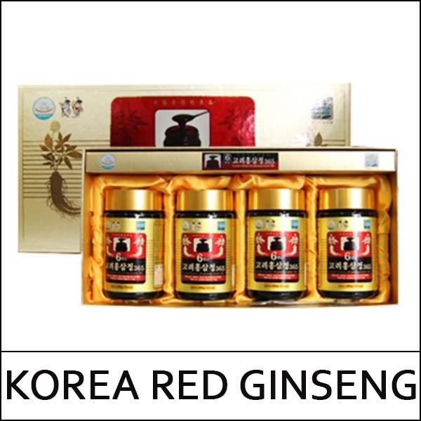 [KOREAN RED GINSENG] (dc) Korean 6 Years Red Ginseng Extract 365 (240g*4ea) / 韓国産6年紅参エキス365