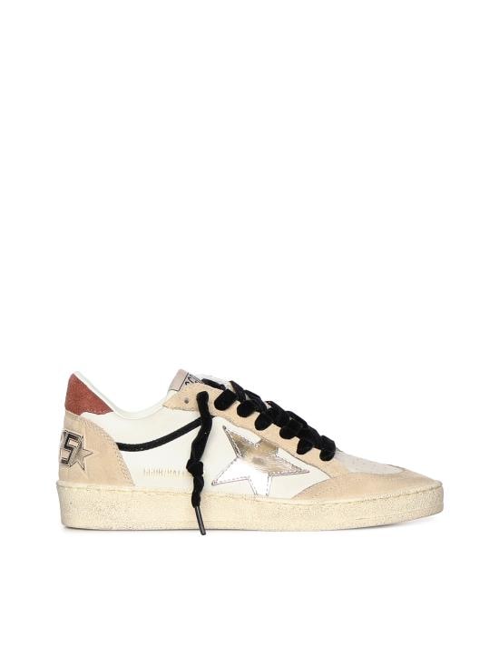 GOLDEN GOOSE Women Sneakers GWF00746 F00814683252 WHITE BEIGE PLATINUM RED RUST
