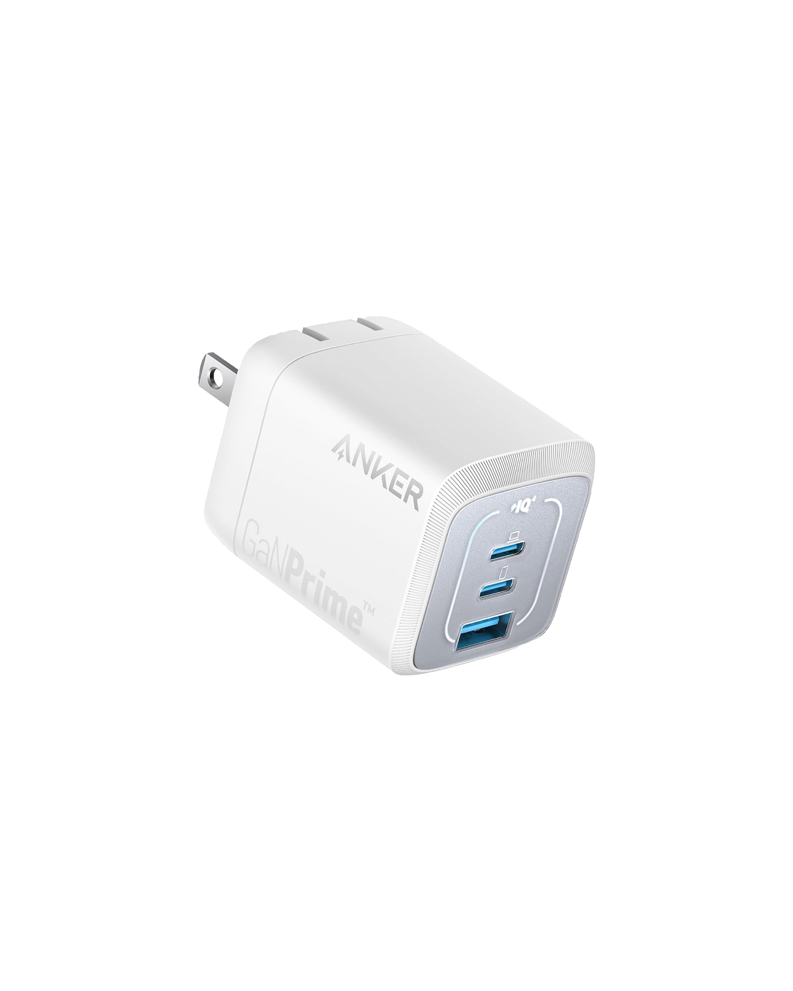 Anker Prime Wall Charger (67W, 3 ports, GaN) (ホワイト)【 PD対応/PSE技術基準適合/折りたたみ式プラグ】iPhone 17 / 17 Pro / 1
