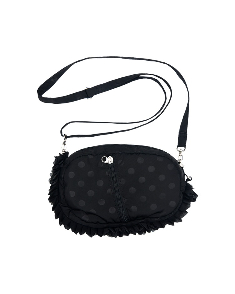 【THE MUSEUM VISITOR】 DOT FRILL MINIBAG