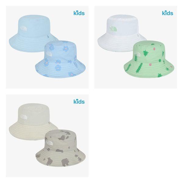 NE3HS02 キッズ リバーシブル バケット ハット KS REVERSIBLE BUCKET HAT