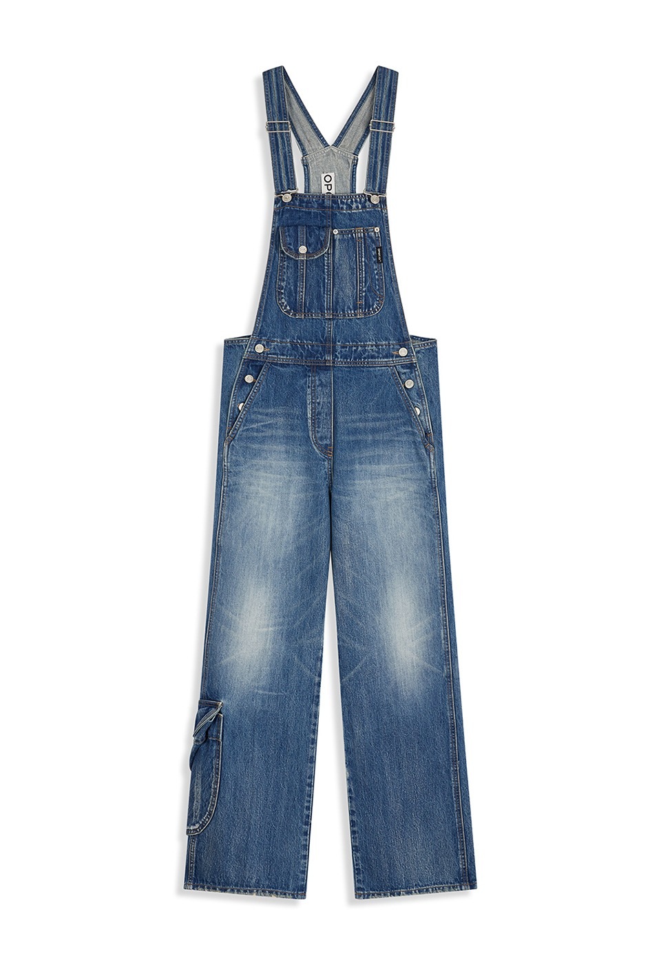 【OPEN Yy】 26SS CARGO POCKET DENIM OVERALLS : BLUE 29,835円