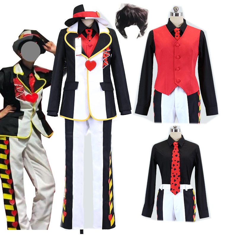 即納 ジャックハート コスプレ 衣装 帽子付き イベント 仮装 ハロウイン クリスマス コスチューム 文化祭 5,042円