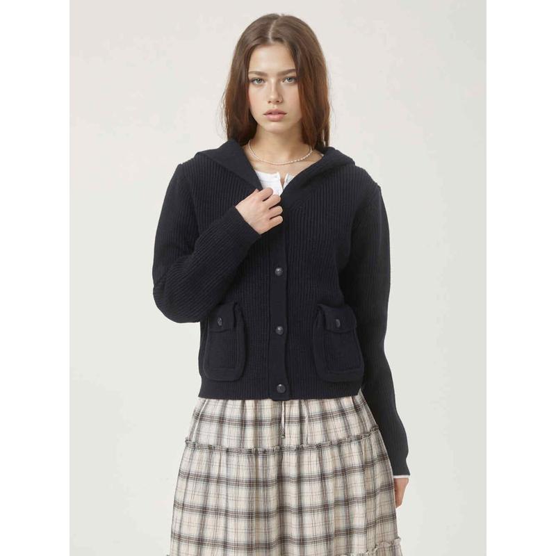 AK水原店 女性 Sailor Collar Cardigan WHCKF4991F