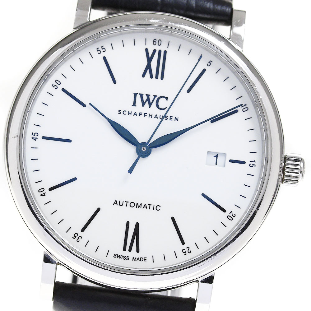 IWC IWC SCHAFFHAUSEN IW356519 ポートフィノ 150イヤーズ 世界限定2000本 自動巻き メンズ _821064【中古】