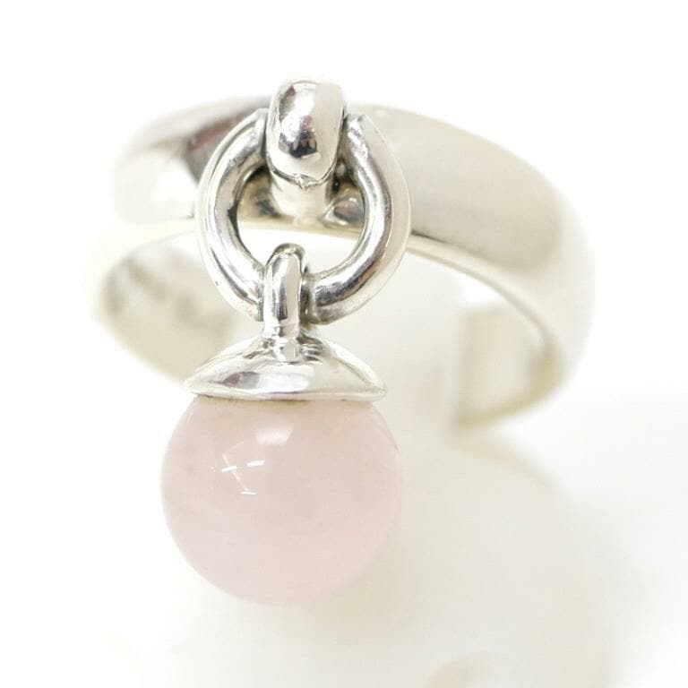 ティファニー TIFFANY&Co. 指輪 ローズクオーツ リング /シルバー/SV925 【中古】(63847)