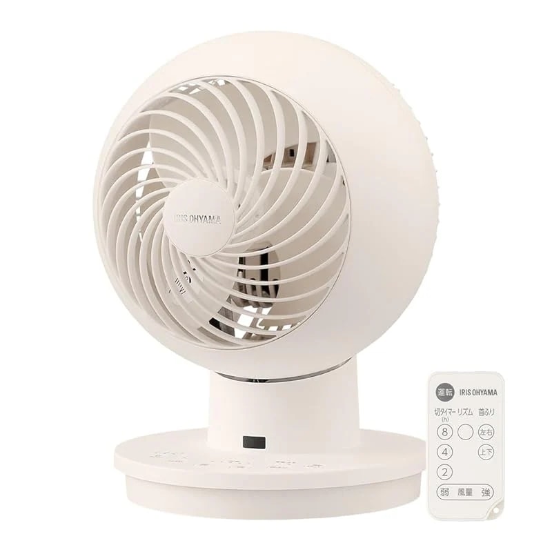 【即納】【節電対策】 アイリスオーヤマ サーキュレーター アイ 18畳 上下首振り 左右首振り リモコン付 扇風機 空気循環 省エネ 節電 卓上 パワフル送風 コンパクト 静音 一人暮らし 部屋干し