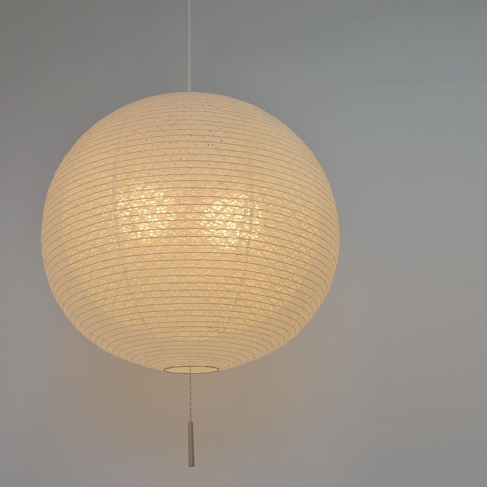 彩光デザイン 和照明 二重提灯 ペンダントライト 2灯 【電球別売】 SPN2-1100-koume 小梅白in小梅白 日本製 和風照明