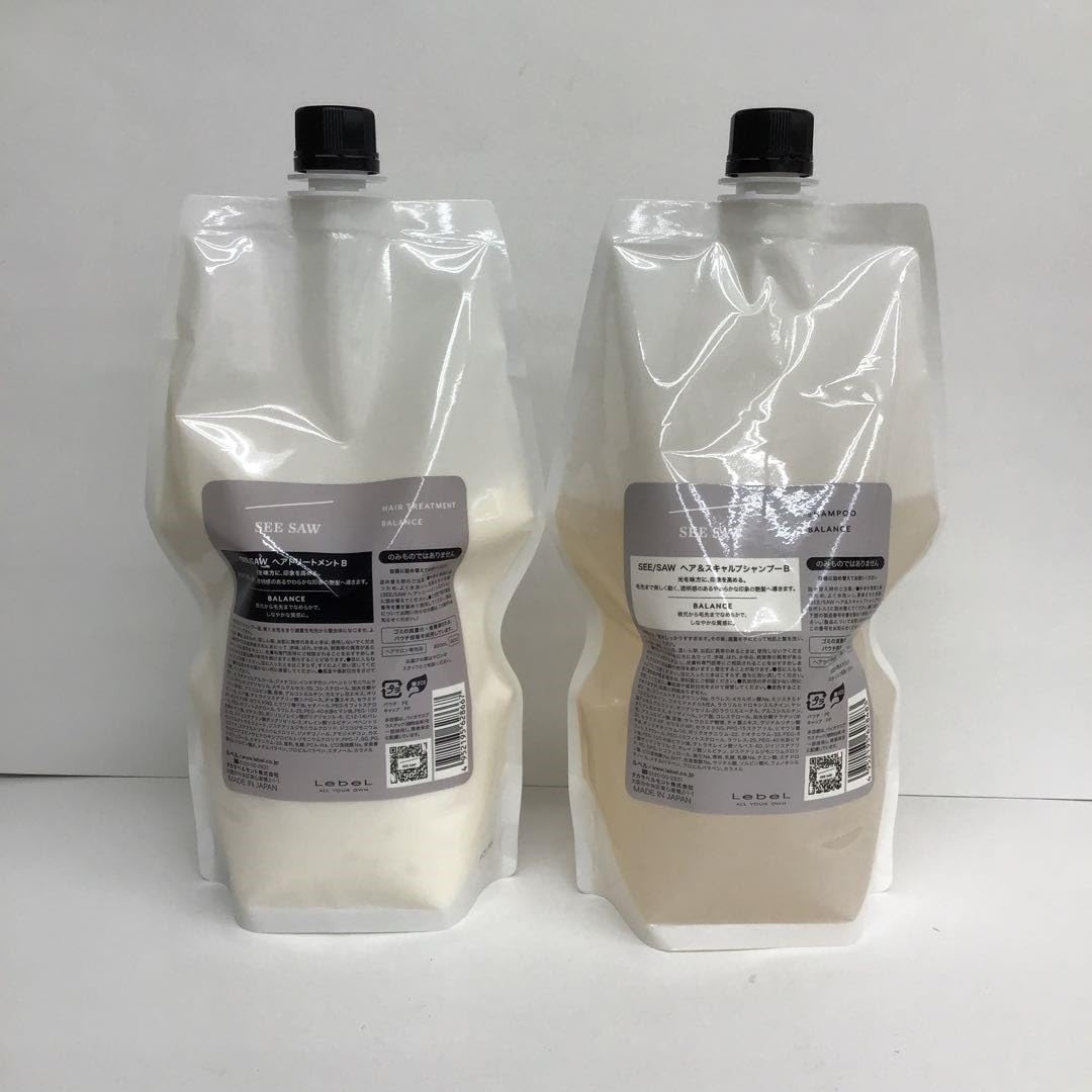 ルベル SEA/SAW BALANCE シャンプー ヘアトリートメント 800ml セット