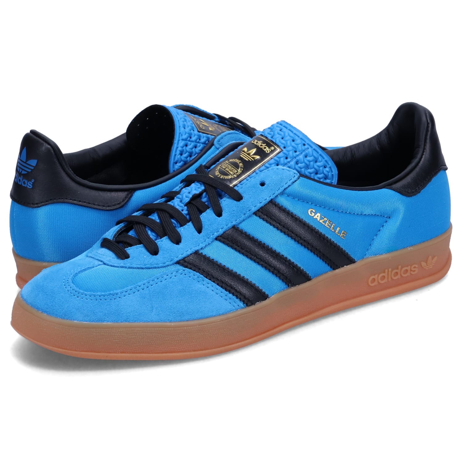 スニーカー ガゼル インドア メンズ ブルー IG4998