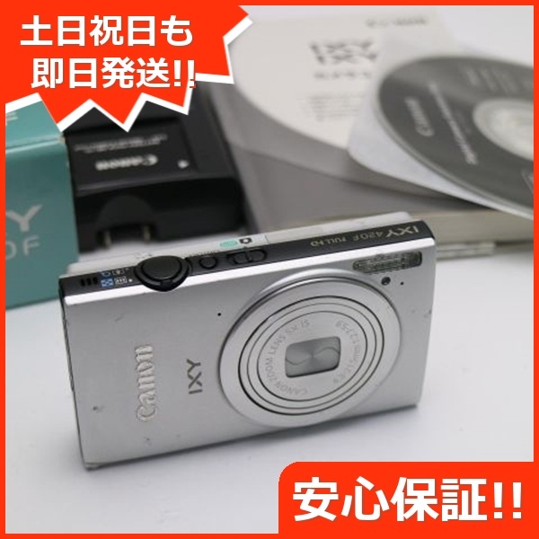 美品 IXY 420F シルバー デジカメ Canon 102