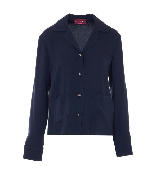 GUCCI Women Shirts 847960 ZAT684294 Blue