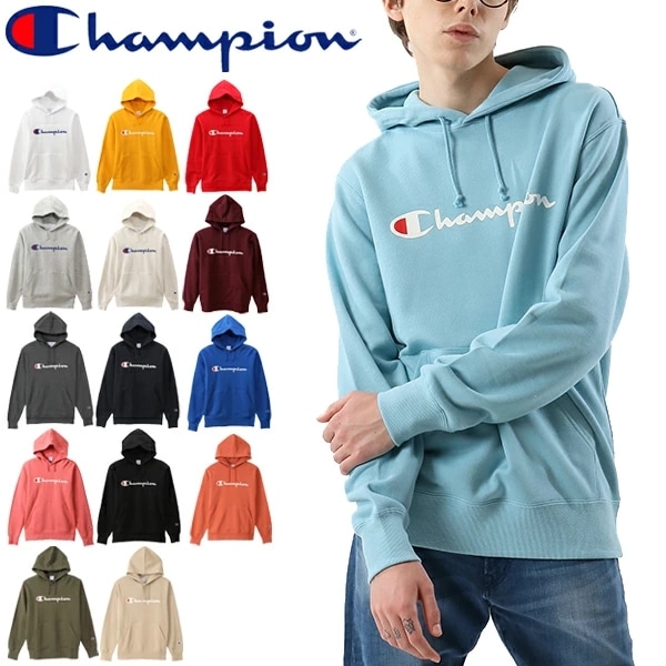 スウェット パーカー 長袖 メンズ チャンピオン champion ベーシック スエット プルオーバ
