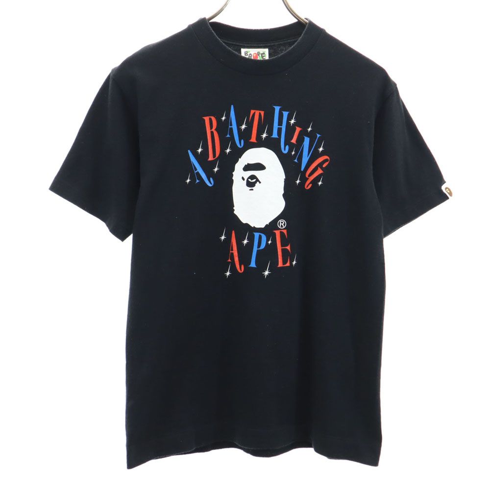 日本製 半袖 Tシャツ S ブラック メンズ
