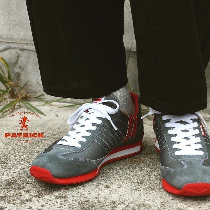 正規品 スニーカー MARATHON マラソン GRY グレー 9624