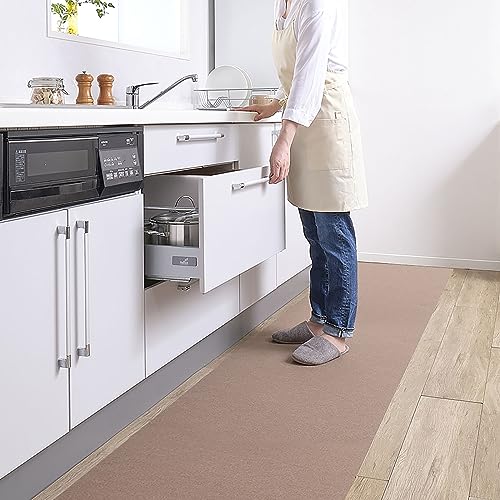 【日本製 撥水 消臭 洗える】サンコー キッチンマット ずれない 台所マット ロング 60*270c