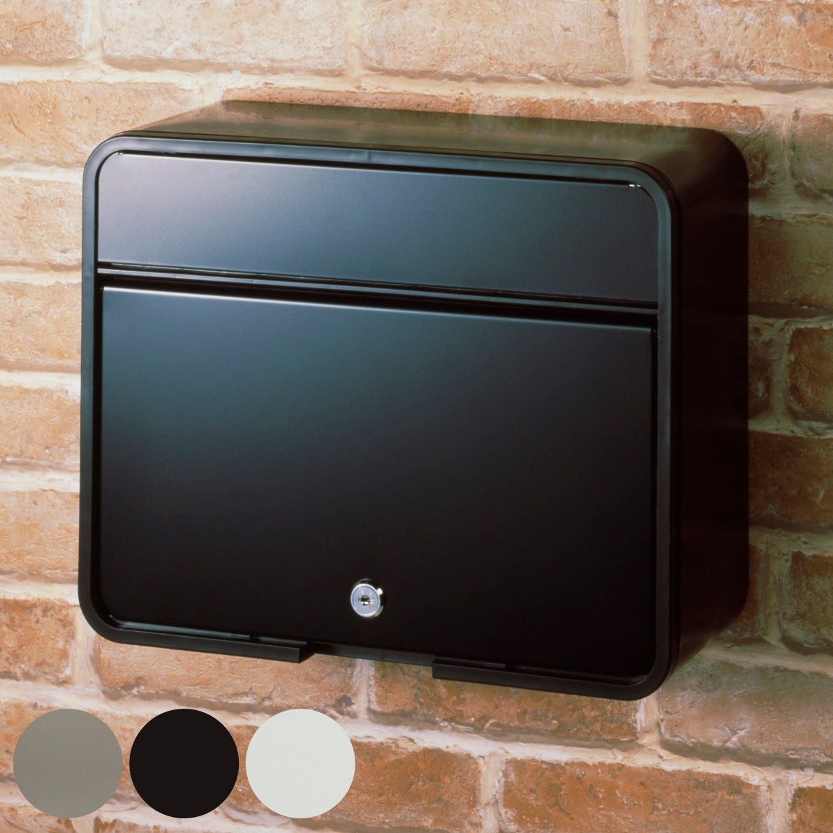 郵便ポスト スチ―ルポスト カムロック錠付 壁掛 郵便 郵便受け ポスト POST 壁掛け 新聞受け メールボックス シンプル 鍵付き ステンレス ステンレス製 A4サイズ mailbox