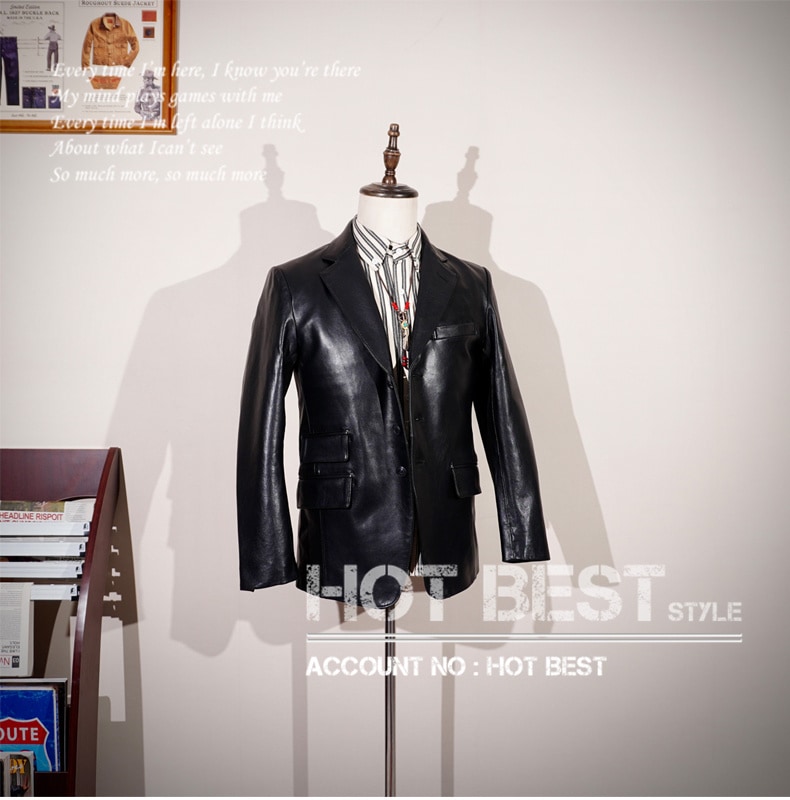 シープスキン ヴィンテージスタイル サックコート メンズ 革ジャン レザージャケット テーラード ライダース 植物鞣し オイルレザー ラム 羊革