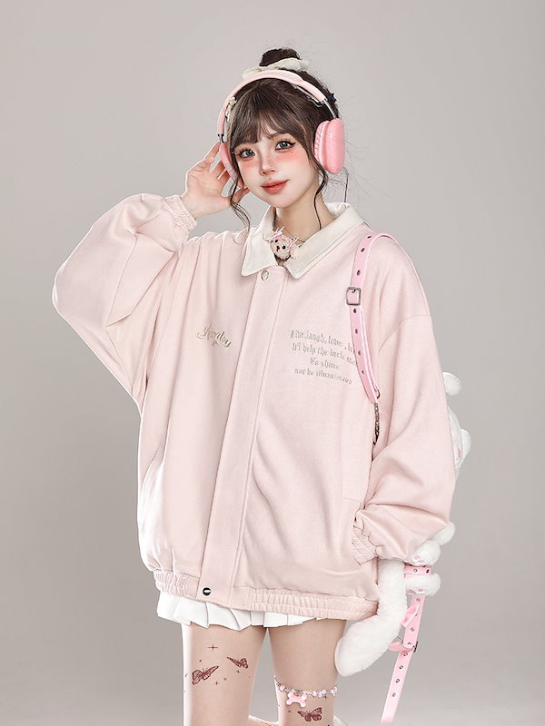 Qoo10] 2025 秋冬 長袖 ジャケット かわい