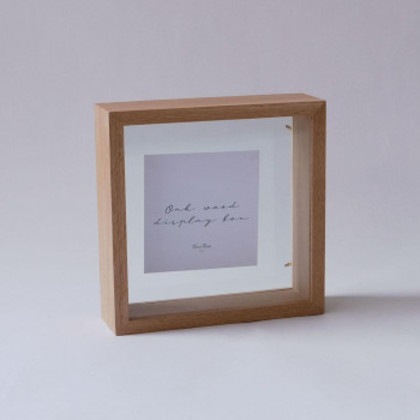 志成販売 OAK WOOD ディスプレイBOX スクエア(L) 107760