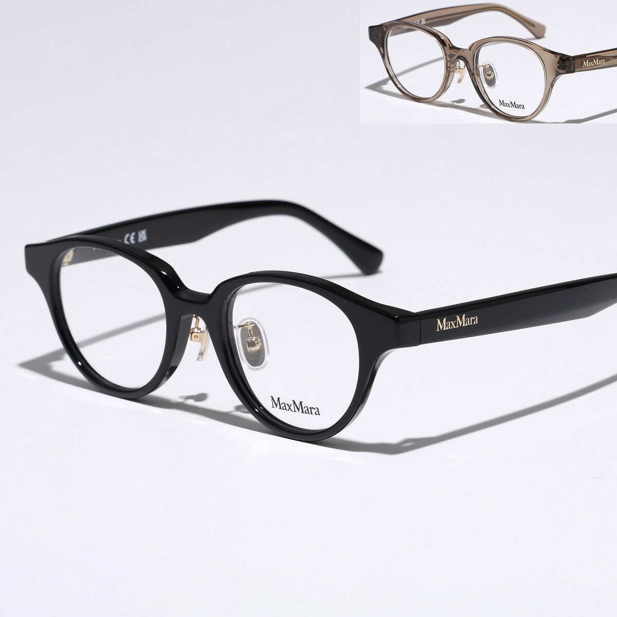 MAX MARA マックスマーラ サングラス MM5199-D レディース ボストン型 セルフレーム フルリム クリングスタイプ アジアンフィット【日本企画】カラー2色