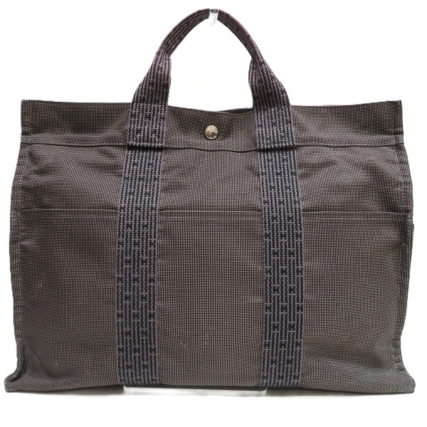 エルメス エールラインMM バッグ ハンドバッグ トートバッグ ユニセックス【中古】