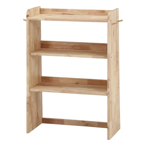 NS 壁面収納ユニット トップ3段シェルフ ナチュラル 38394