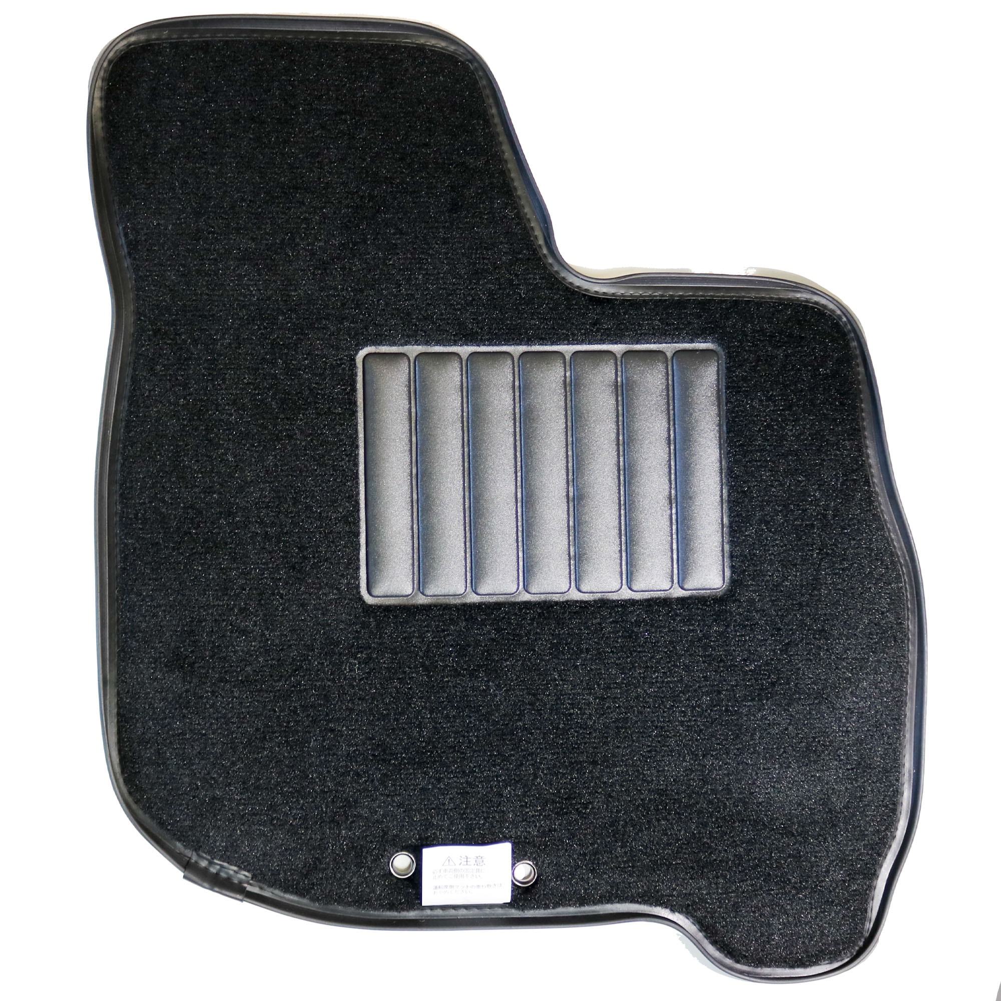 マット アイシス 全座席分 2004年10月～2012年6月 4WD コンソールBOX有 フチ高絨毯 ブラック