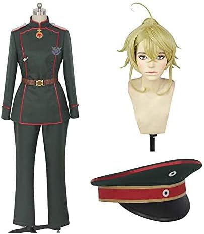コスプレ衣装 ウィッグ帽子付き 幼女戦記 ターニャ・デグレチャフ 風 軍服 クリスマス イベント お祭り Cosplay パーティー 変装 仮装