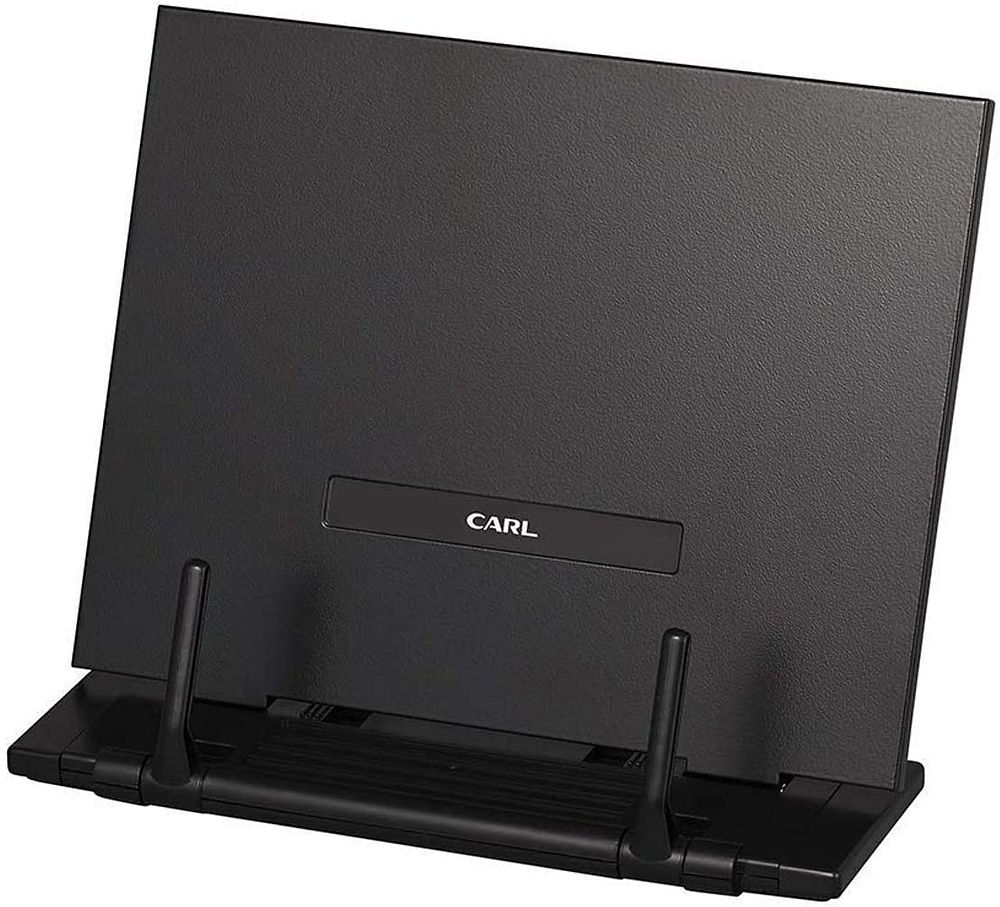 （まとめ買い）ブックスタンド ブラック BKS-820-K [x3]