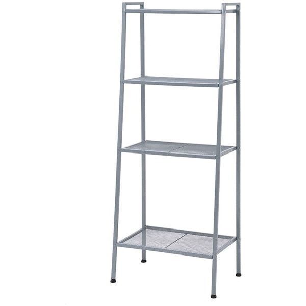 KR-3367GY スカイグレー [スチールラック 4段 幅59cm 高さ調節可能 組立式] メーカー直送