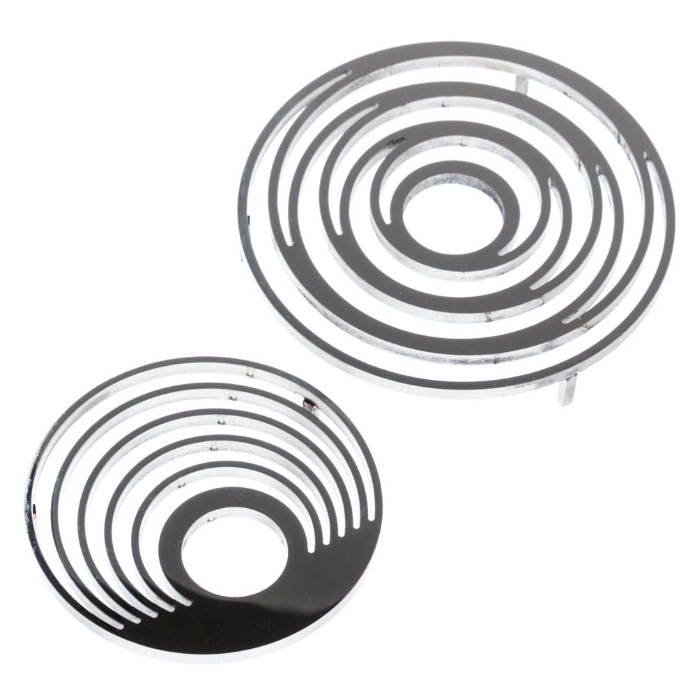 かねよし　水紋ホルダー　2個組　ペン立て　歯ブラシスタンド　ステンレス製　かねよし×共立女子大学コラボ作品『日本を贈る』