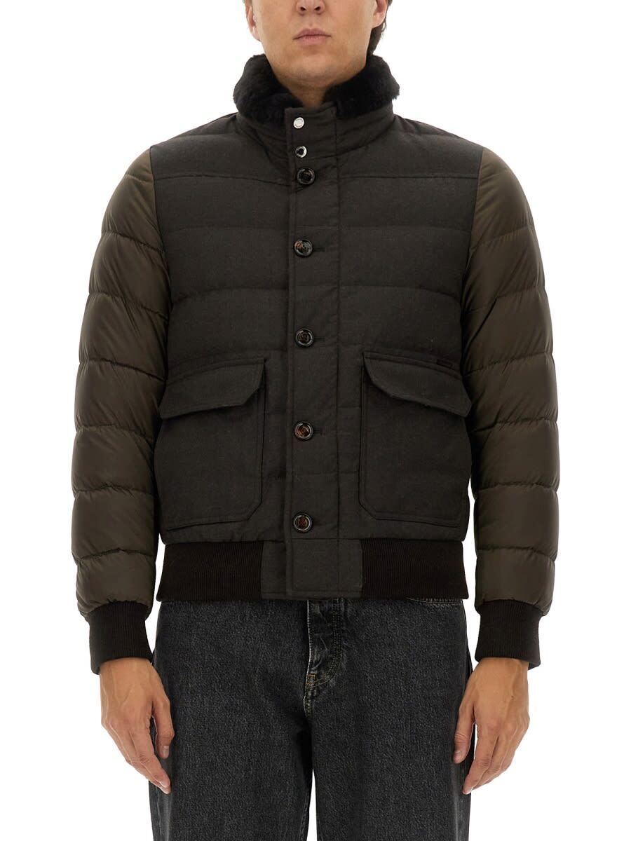 MOUGI100177_TEPA235U0557 グリーン 秋冬2024 ジャケット メンズ ia