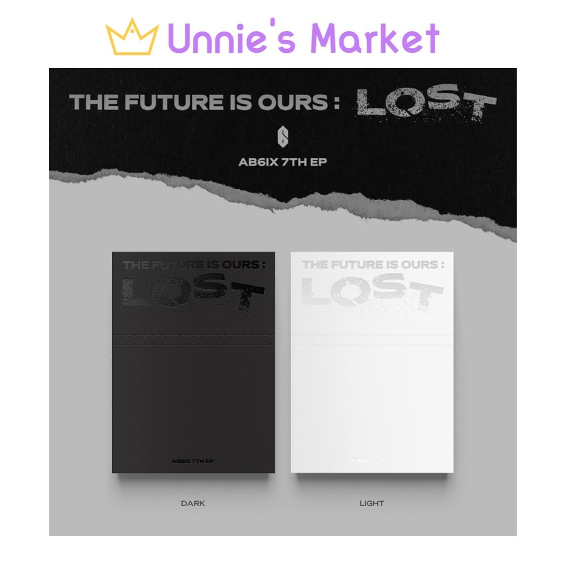 [SET] AB6IX - THE FUTURE IS OURS : LOST 7th Mini Album(CD)