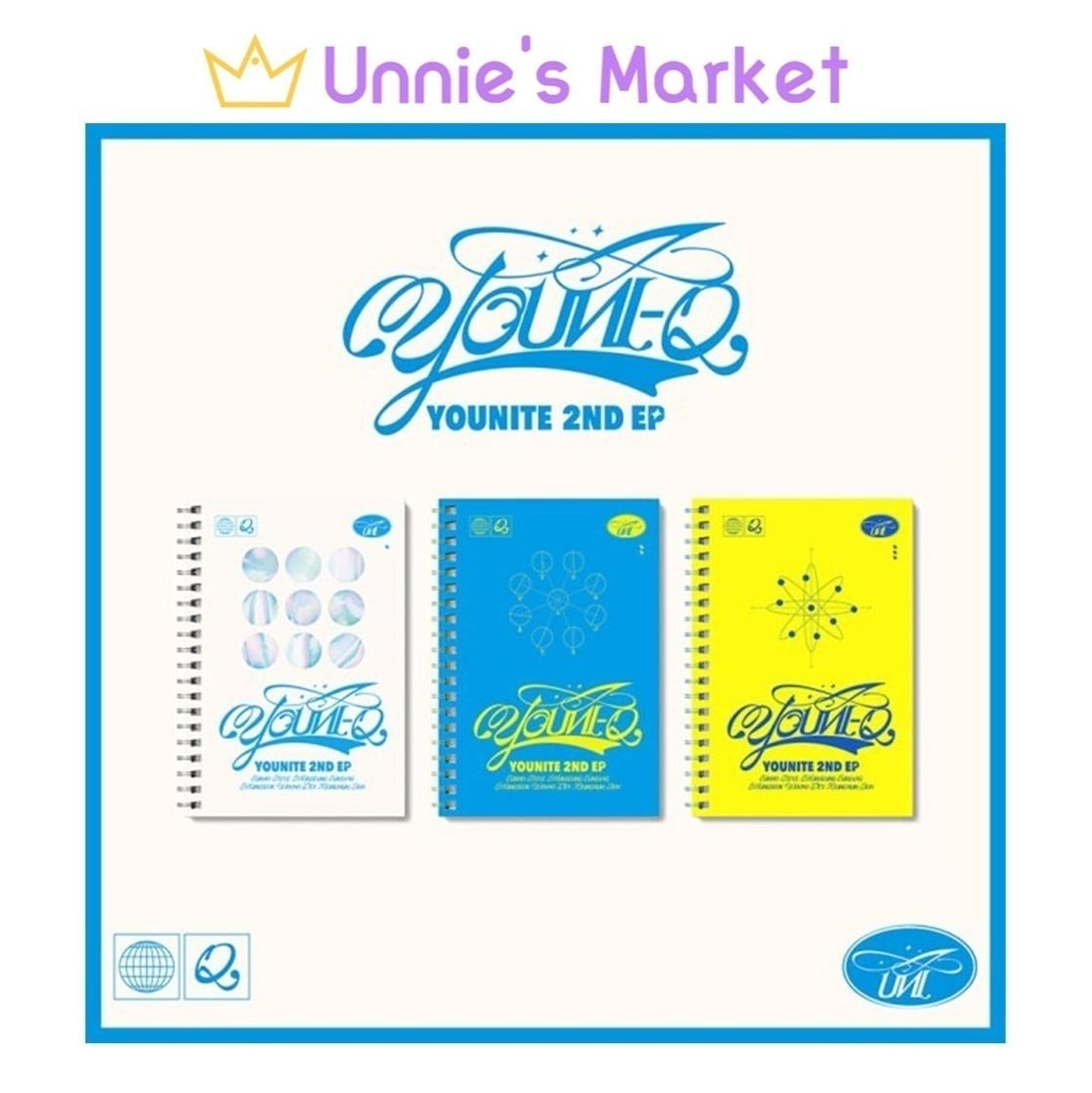 [SET] YOUNITE [YOUNI-Q] 2nd Mini Album