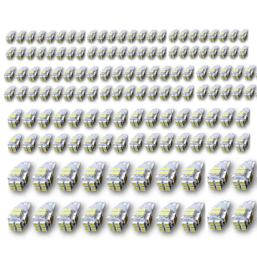 T10 LED D 業販110個セット ポジション ナンバーランプ 3倍光SMD 15連級