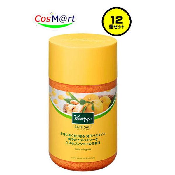 【12個セット】 【クナイプジャパン】クナイプ バスソルト ユズ＆ジンジャーの香り 850g【KNEIPP】(4580294850766-12）