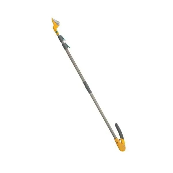 MUSASHI ムサシ NO.531 すご腕プッシュカット3段式アンビル刃 1.4m~3.0m(17段伸縮) 高枝採集鋏