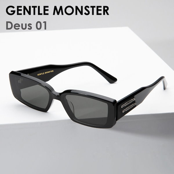 ジェントルモンスター サングラス GENTLE MONSTER Deus 01 Sunglasses レディース メンズ 韓国 おしゃれ サングラス  ブラック 【並行輸入品】