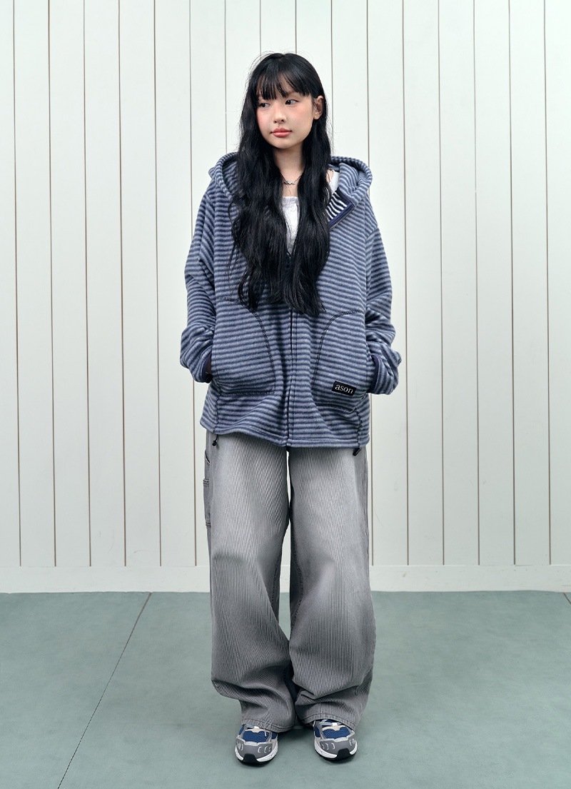 【AS"ON】 ECHO CARPENTER PANTS / GRAY 正規品