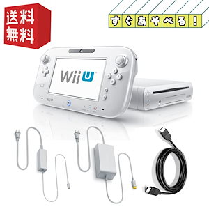【中古】Wii U プレミアム 本体【すぐ遊べるセット】選べるカラー2色 [ shiro / kuro ]